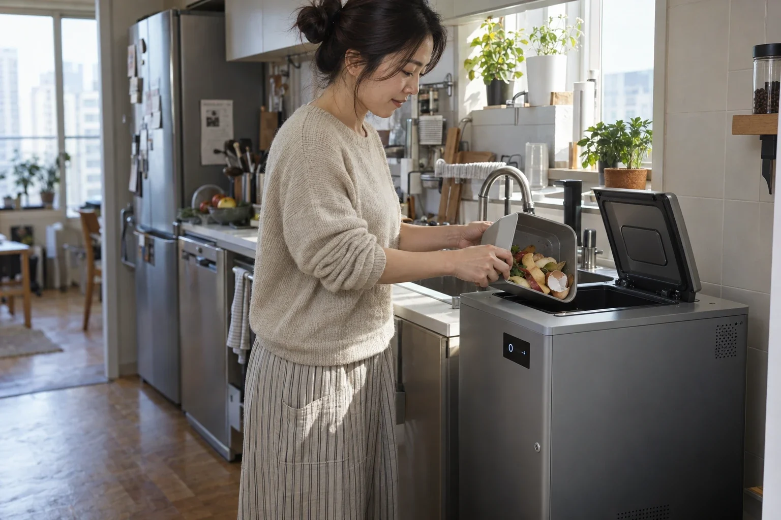 2029년 싱크대 옆에서 수소가 나온다: 2029년 가정용 플라즈마 음식물 연료화 기기의 첫 겨울의 핵심 대상과 실제 적용 장면